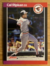 1989 Donruss Cal Ripken, Jr. Baseball Card #51 Orioles HOF Shortstop EXMT O/C
