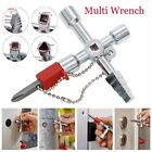 With Bits Elevator Key Wrench Cross Switch Wrench Hand Tool Socket Wrench