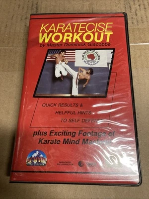 Karatecise Workout by Master Dominick Giacobbe VHS - Image 1 of 3