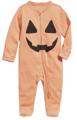 Pijama con patas Old Navy Baby talla 0-3 meses ~ cremallera bidireccional dormir y jugar Halloween Foto 1 de 2