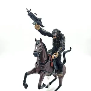 DAWN of the PLANET of the APES KOBA & HORSE NECA 26cm in BOX FIGMA - Picture 1 of 24