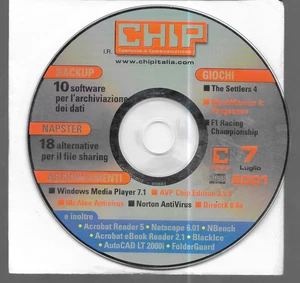 LUGLIO 2001 NR.7 - CHIP COMPUTER & COMMUNICATIONS - CD ROM - Picture 1 of 1