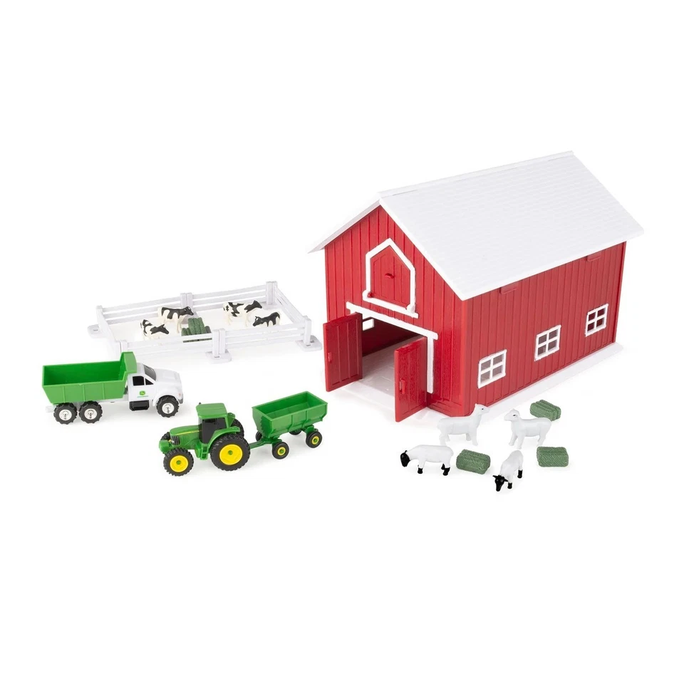LP83015 - John Deere 1/64 Red Barn Playset - Image 1 of 1