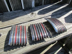 1958 THUNDERBIRD/T-BIRD DOOR ORNAMENTS/TRIM/MOLDINGS - Bild 1 von 5