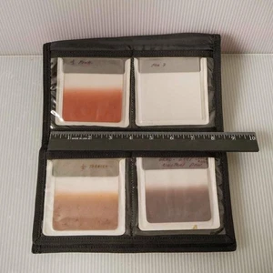 Set of 4 Neutral Density Filters Graduated Ambico etc. Fog Tobacco Pink 3" - Picture 1 of 8