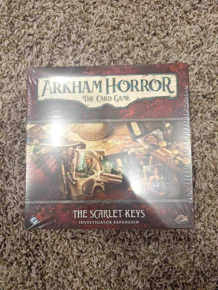 Arkham Horror LCG: The Scarlet Keys Investigators - New, Sealed - Image 1 of 2