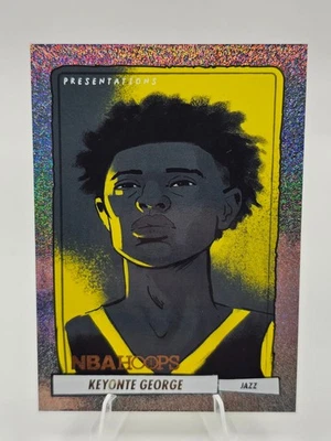 2023-24 Hoops Keyonte George Presentations Utah Jazz Case Hit SSP - Image 1 of 2