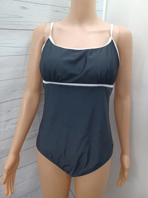 Disney Parks Black & White Womans L One Piece Swim Suit Mickey Mouse - Image 1 of 4