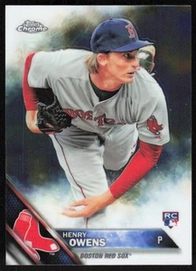 2016 Topps Chrome #133 Henry Owens RC - Picture 1 of 2