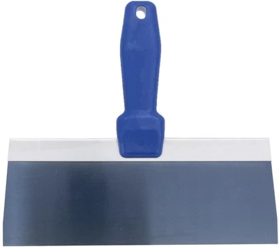 Синие стальные ленточные ножи, 10 дюймов пластиковая ручка гипсокартон и штукатурка, 5510P - Изображение 1 из 4