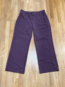 Athleta Valour lila Jogginghose gerades Bein Damen Large gebraucht, in einwandfreiem Zustand - Bild 1 von 6
