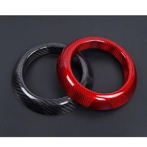 Carbon Fiber Gear Shifter Panel Cover Trim fit For Mini Cooper Countryman F60 - Picture 1 of 6