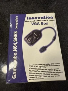INNOVATION GameCube, N64, SNES VGA Box - Picture 1 of 5
