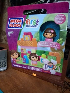 DORA'S Adventure Mega Bloks 2926 Dora Explorer Talking School Building Set New - Picture 1 of 2