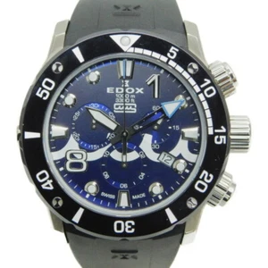 OROLOGIO EDOX AUTENTICO CHRONOFFSHORE 1 MUTA MARINE SPECIAL 10242-TINMUTA-BUINGM QUARZO - Foto 1 di 10