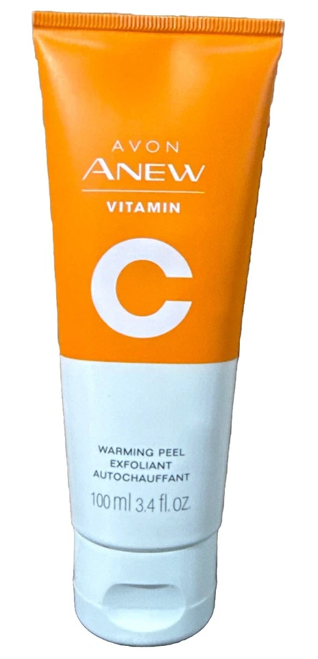 雅芳全新维生素 C 温暖去角质 3.4 液量盎司正装全新 — 第 1/1 张图片