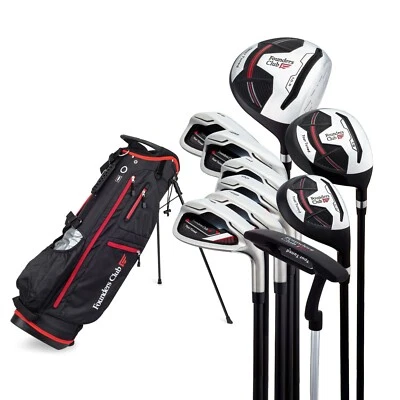 Founders Club Tour Tuned Men's Complete Golf Club Set with Bag- Show room Sample - Image 1 of 4