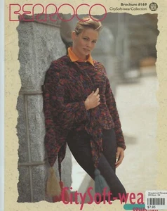 Berroco Knitting Pattern Book #169 City Soft-wear Collection 6 Designs Women - Picture 1 of 4