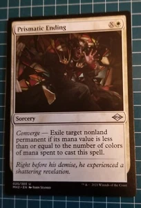 MTG 1x Prismatic Ending, NM, Modern Horizons 2, Modern Removal Exile - Bild 1 von 1