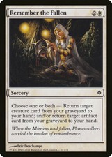 Magic MTG Tradingcard New Phyrexia 2011 Remember the Fallen 21/175
