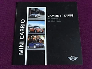 Catalogue brochure Katalog Prospekt MINI CABRIOLET Année 2006 12 pages - Foto 1 di 1