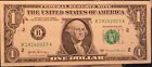 $1 One Dollar Bill Fancy Serial Number - 1914 - 2023 - Tombstone Note