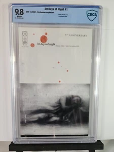 30 Días de Noche #1 - Edición 5º Aniversario - CBCS 9.8 Blanco - Horror 🔑  - Imagen 1 de 12