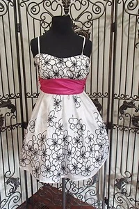 A1 JOSH & JAZZ 7715 SZ 3/4 $160 HOMECOMING COCKTAIL PARTY DRESS GOWN - Picture 1 of 8