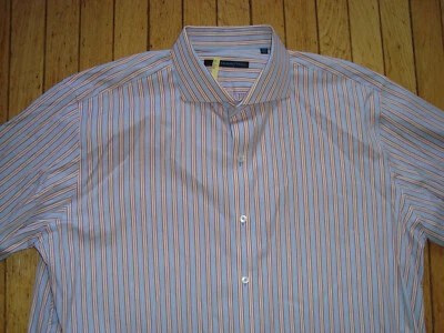 ZACHARY PRELL MEN'S LONGSLEEVES CUTAWAY COLLAR SHIRT SIZE XXL 2XL HARDLY WORN! - Image 1 of 4