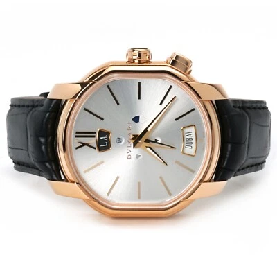 Reloj Bulgari Daniel Roth Hora Domvs 102412 Multi Zona Horaria Oro 18K Foto 1 de 4