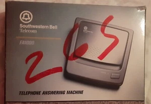 Ancien répondeur téléphonique Southwestern Bell Telecom FA1000 (rare) très bon état - Photo 1/7