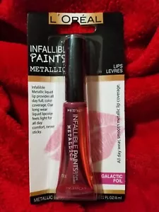 Loreal Infallible Paints Metallic Lip Paint Galactic Foil - Bild 1 von 4