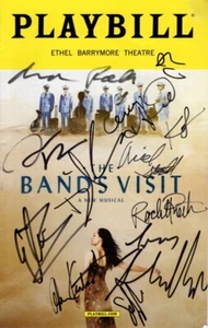 The Band's Visit A New Musical signed handsigniert Cast Playbill - Bild 1 von 2