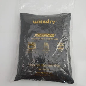 Wisedry 500 Gram Rechargeable Silica Gel Car / Microwave Dehumidifier, NEW - Picture 1 of 3