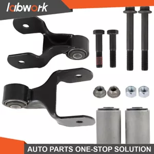 Labwork 2pc Front Leaf Spring Shackle Bracket Kit For 80-97 Ford F-250 F-350 4WD - Picture 1 of 11