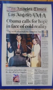 IT'S OBAMA Mauspad Los Angeles Zeit Vorderseiten linsenförmige Bilder (2 Bilder) - Bild 1 von 5