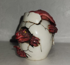 Summit  Collection Dragon Baby  Hatching From Egg Figurine Resin  Baby 1998