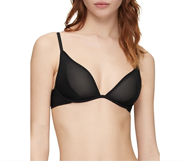 Sujetador sin forro Calvin Klein Sheer Marquisette 32A Foto 1 de 1
