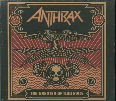 ANTHRAX "The Greater Of Two Evils" CD-Album (Digipak) - Bild 1 von 2