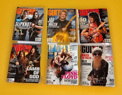 Last Chance!Guitar World 2012 Lot January-June and Holiday 2011 = 7 Total In Lot Foto 1 de 4