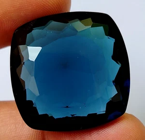 Large Blue Tanzanite Cushion Cut 89.80 Ct. AAA+ Loose Gemstone Gift for Women - Picture 1 of 7