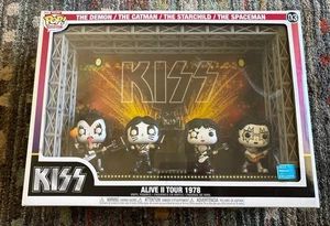 Funko Pop Moment Deluxe Kiss Alive II Tour in 1978 Vinyl Figures WM Exclusive - Picture 1 of 6