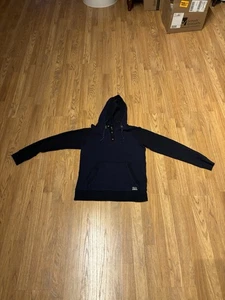 Dravus Hoodie Herren Small Pullover blau Kapuzenpullover Tasche bequem Herbst Winter - Bild 1 von 5
