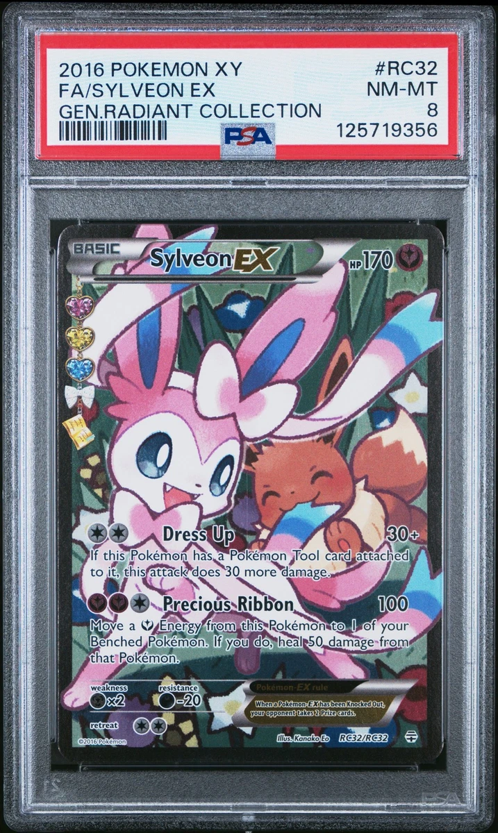 Sylveon Pokémon TCG Professional Sports Authenticator (PSA