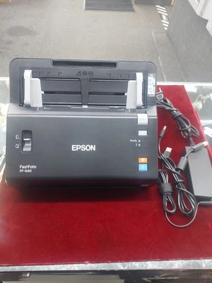 Escáner fotográfico de alta velocidad Epson FastFoto FF-640 - negro Foto 1 de 4
