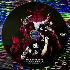 BILLIE EILISH LIVE AT THE O2 (EXTENDED CUT) DVD Happier Than Ever (1 Hr 36 Mins) - Picture 1 of 4