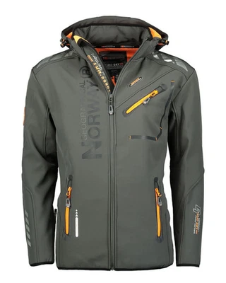 Chaqueta Geographical Norway Rainman Chaqueta Gris Oscuro Hombre Foto 1 de 4