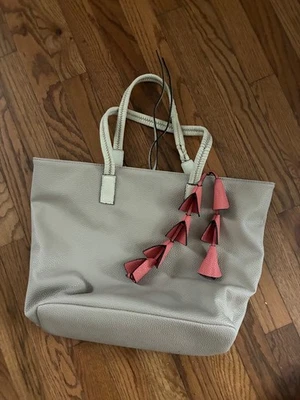 Bolso de Mano Apt.9 Ava Suave Gris Claro Compras Mal para el Hombro Foto 1 de 4