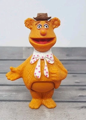 Fisher-Price Muppet Show FOZZIE BEAR Figura Palo Marioneta 1979 Henson De Colección Foto 1 de 4