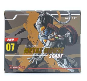 TransArt Toys TA BWM-07 BWM07 Beast Wars Rattrap Metal Mouse in stock - Picture 1 of 16